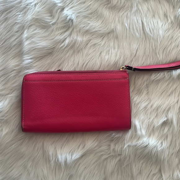 Kate Spade wallet wristlet pink - Picture 2 of 5